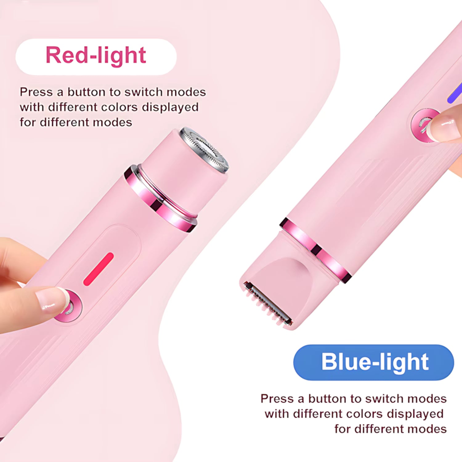 2-in-1 Women’s Electric Hair Remover – Dual Head Bikini & Body Trimmer